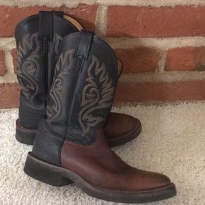 Mens Justin boots 10 D